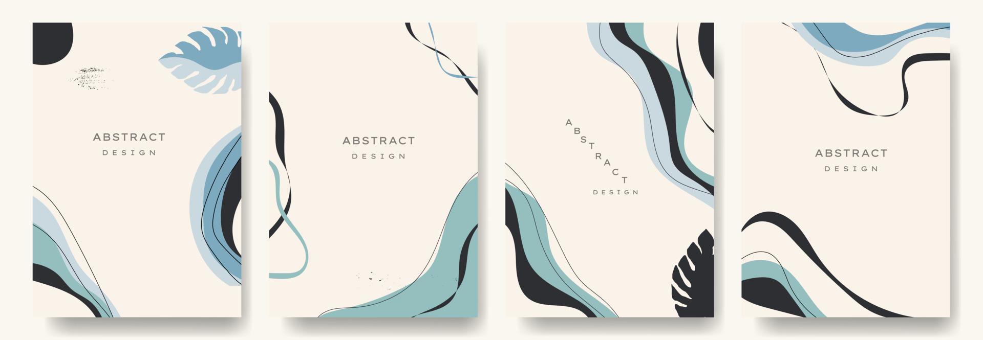 Modern abstract vector backgrounds.minimal trendy style. various shapes set up design templates good for background  card greeting wallpaper brochure flier invitation and other. vector illustration