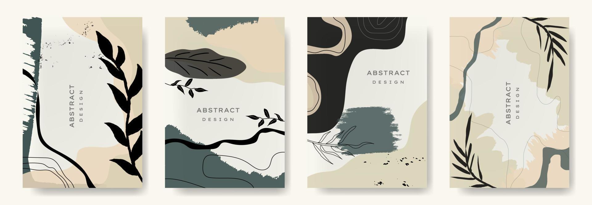 Modern abstract vector backgrounds.minimal trendy style. various shapes set up design templates good for background  card greeting wallpaper brochure flier invitation and other. vector illustration