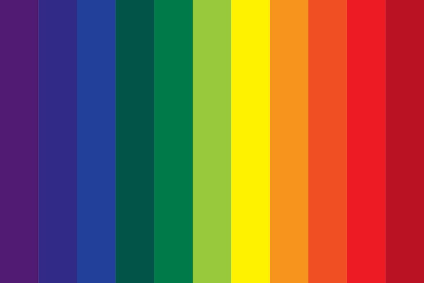 rueda de color. Los colores primarios son azul, rojo, amarillo. los colores secundarios son violeta, naranja, verde. vectorial, ilustración. vector