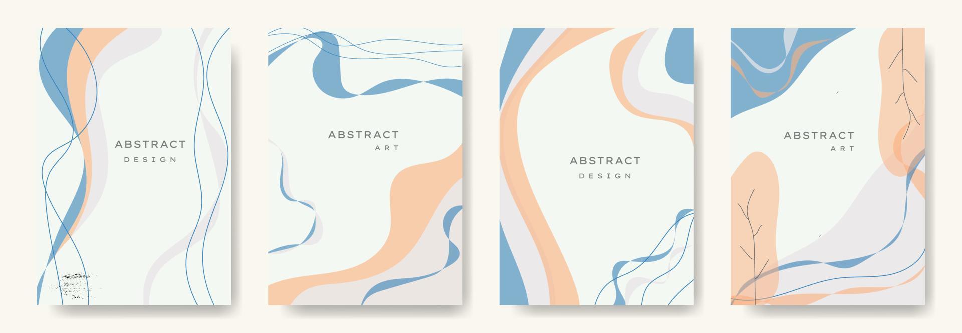 Modern abstract vector backgrounds.minimal trendy style. various shapes set up design templates good for background  card greeting wallpaper brochure flier invitation and other. vector illustration