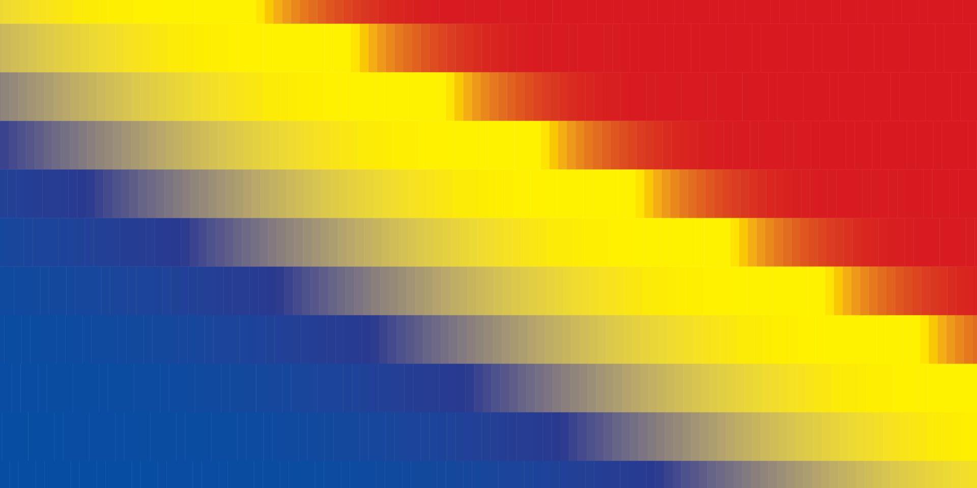 Primary colors background, blue, red, and yellow. Vector illustration.