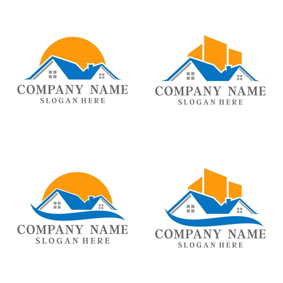 House logo template vector set