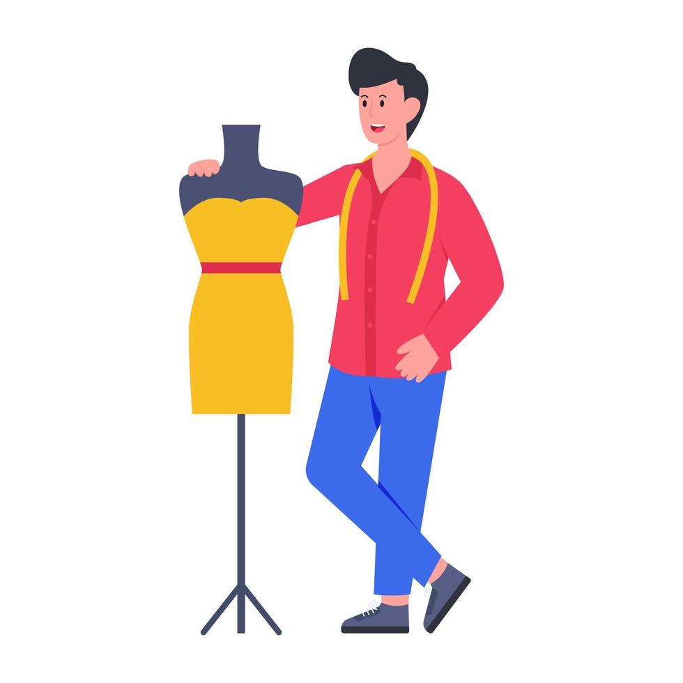 Perfect design icon of tailor vector