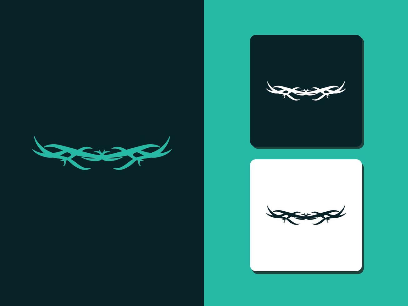 Dividers Tato. Hand drawn dividers. Line style decoration vector