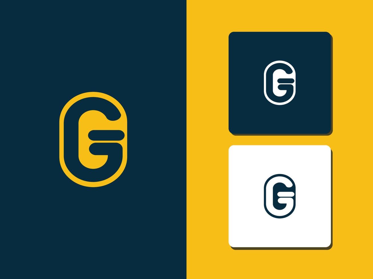 Letter G Logo Concept Pro Vector