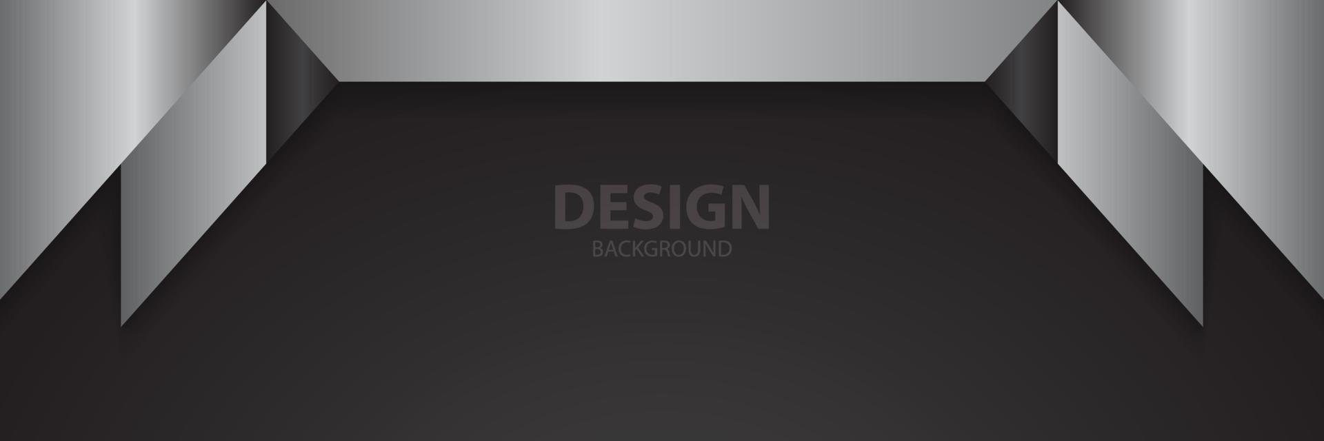 banner Abstract vector background board for text and message design modern