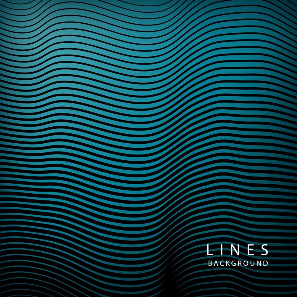 Wave Stripe Background simple texture for your design vector