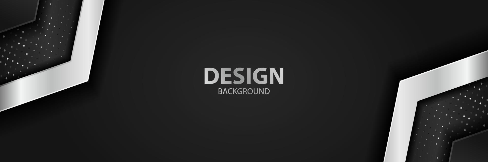 banner Abstract vector background board for text and message design modern