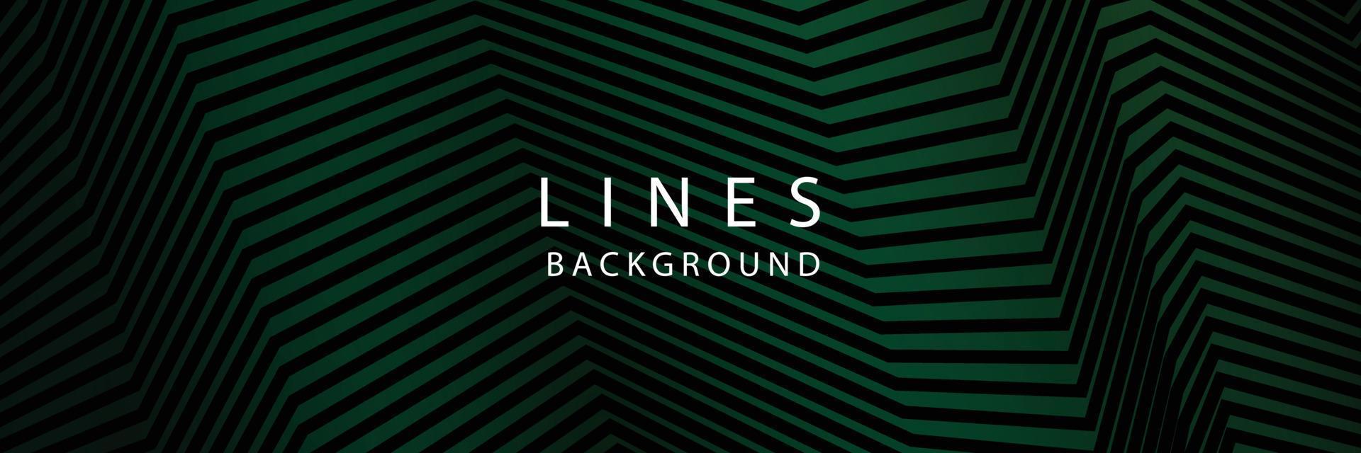 banner Wave Lines Pattern an Abstract Stripe Background, Vector