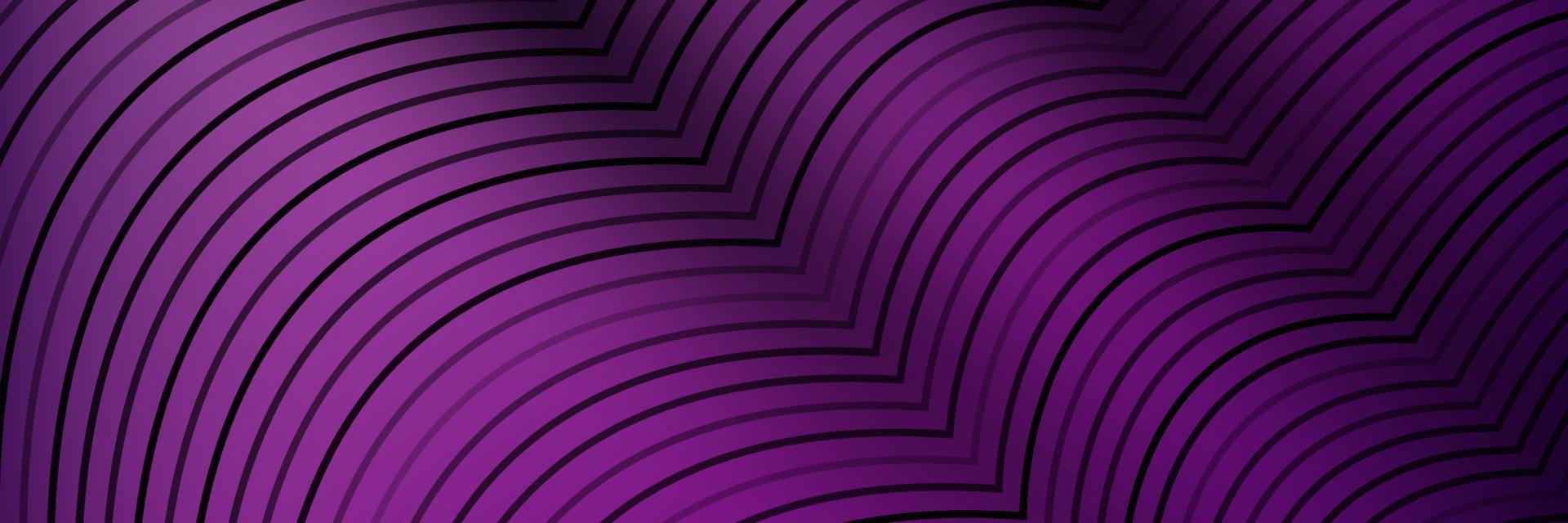 banner Wave Lines Pattern an Abstract Stripe Background, Vector