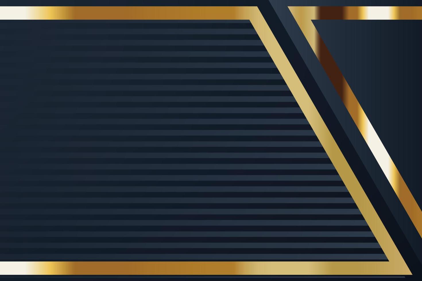 gold banner design with minimalist modern style gold luxury vector