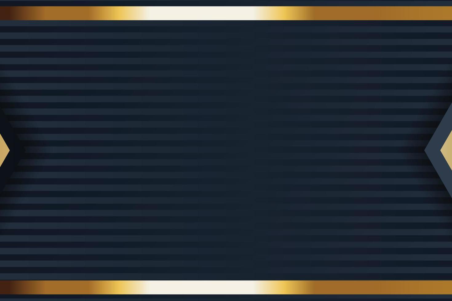 gold banner design with minimalist modern style gold luxury vector
