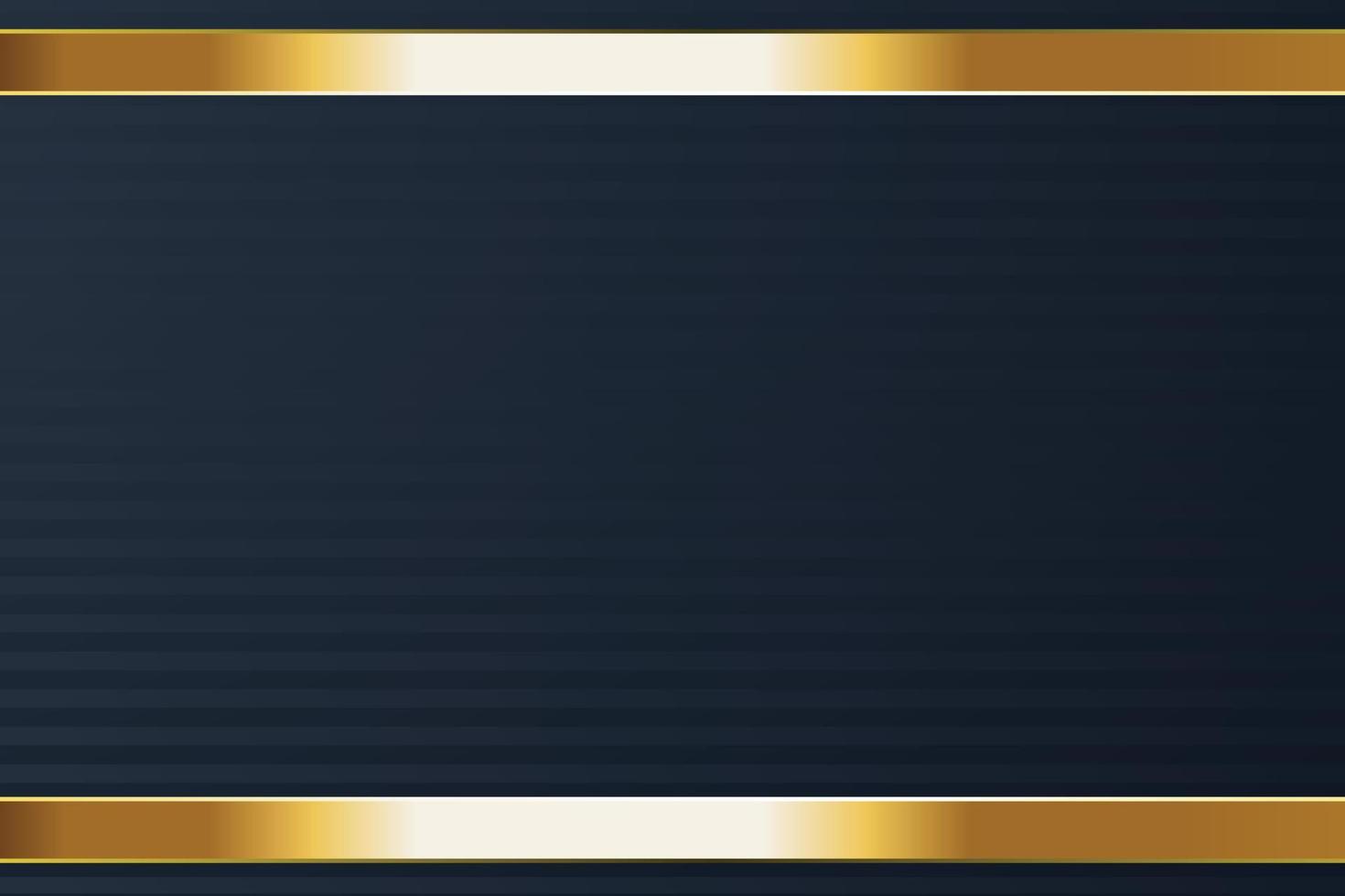 gold banner design with minimalist modern style gold luxury vector