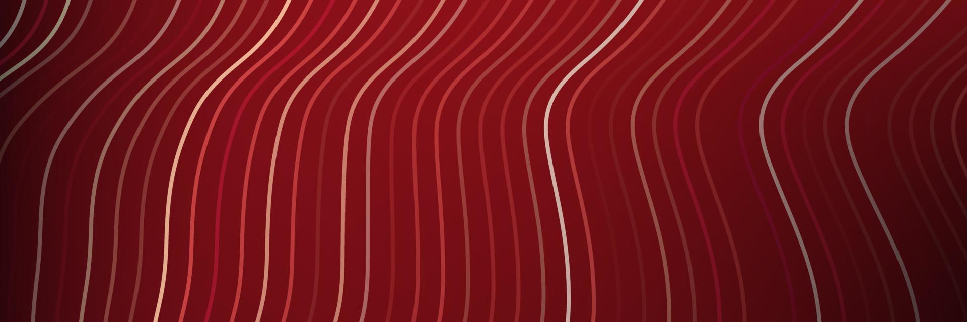 banner Wave Lines Pattern an Abstract Stripe Background, Vector