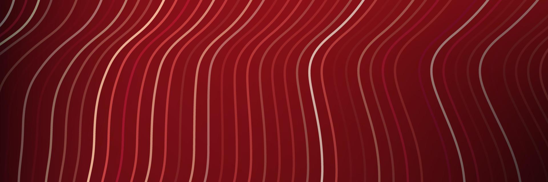 banner Wave Lines Pattern an Abstract Stripe Background, Vector