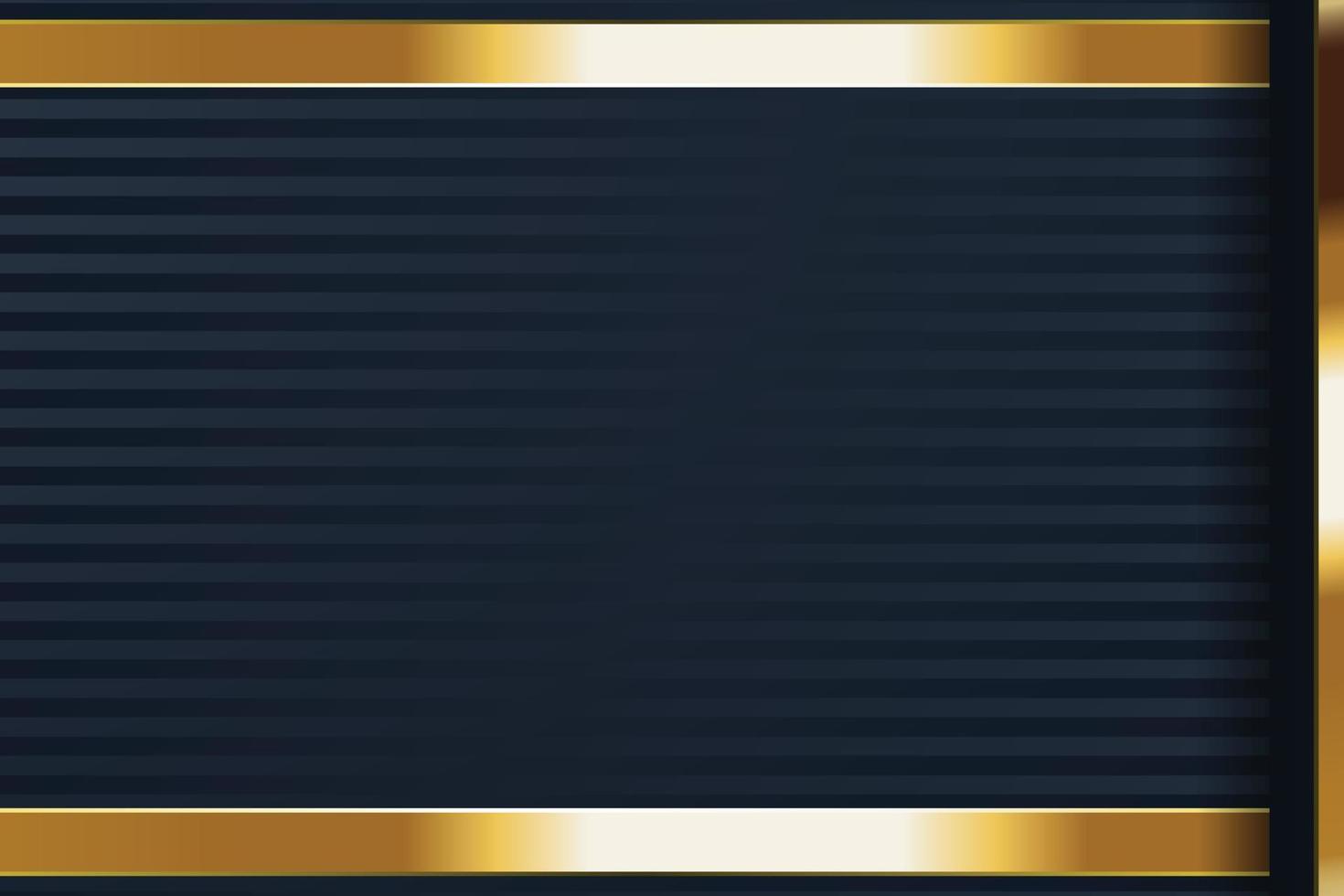 gold banner design with minimalist modern style gold luxury vector