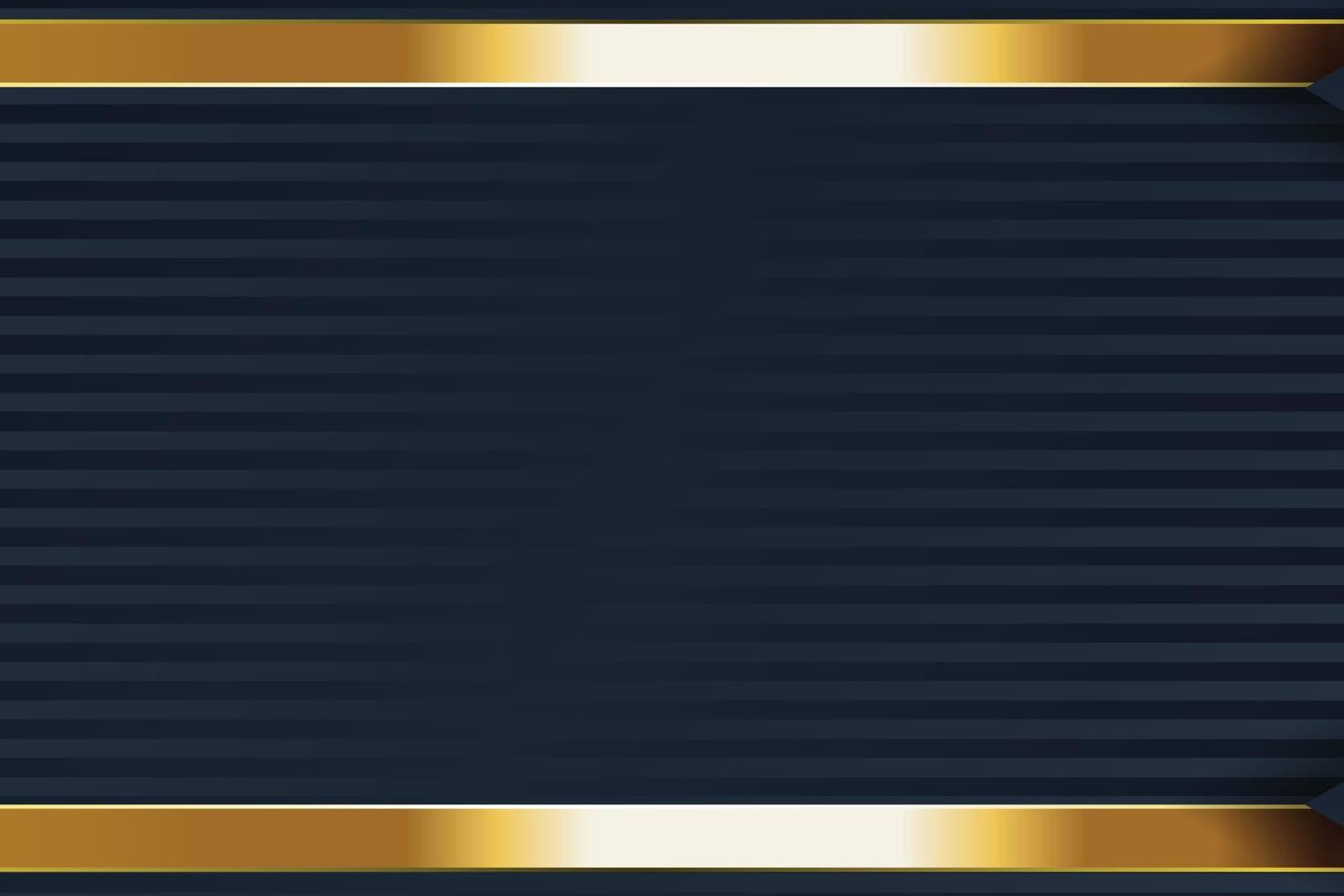 gold banner design with minimalist modern style gold luxury vector