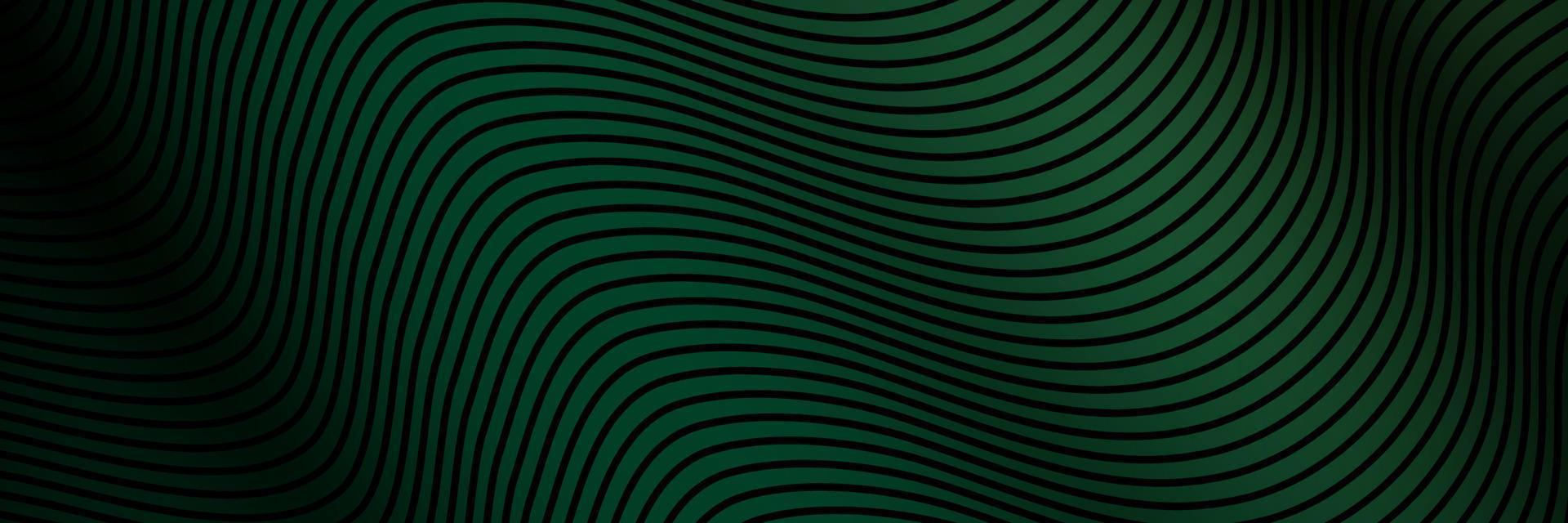 banner Wave Lines Pattern an Abstract Stripe Background, Vector