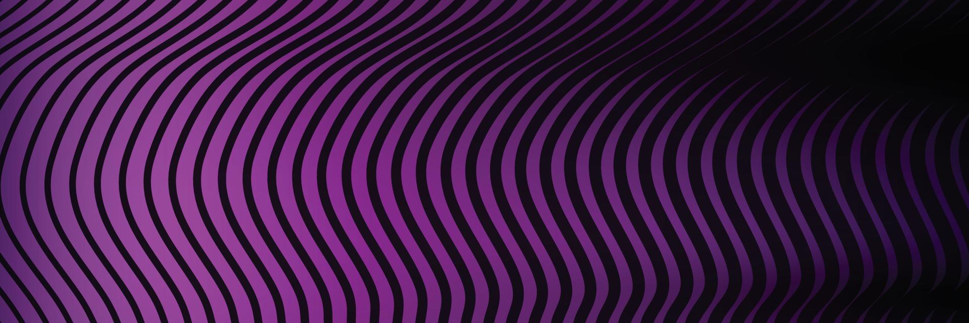 banner Wave Lines Pattern an Abstract Stripe Background, Vector