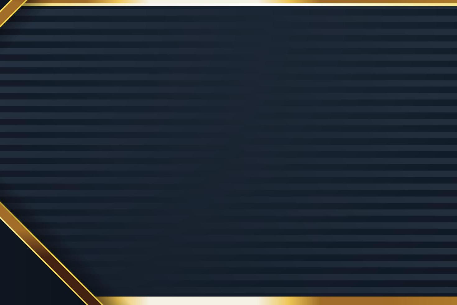 gold banner design with minimalist modern style gold luxury vector