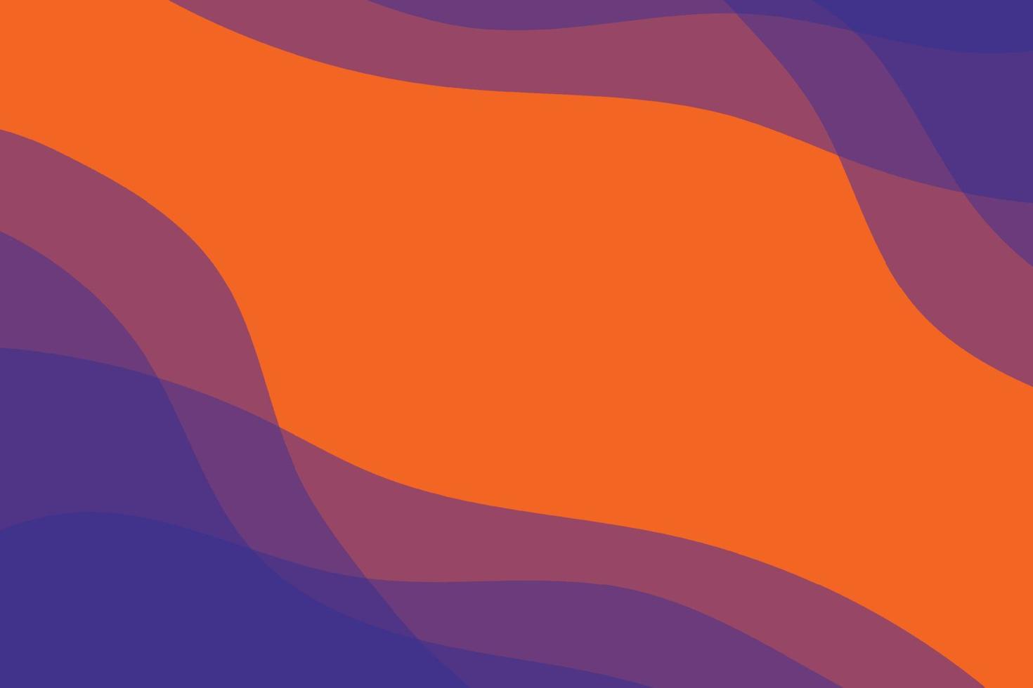 blue and orange abstract background vector