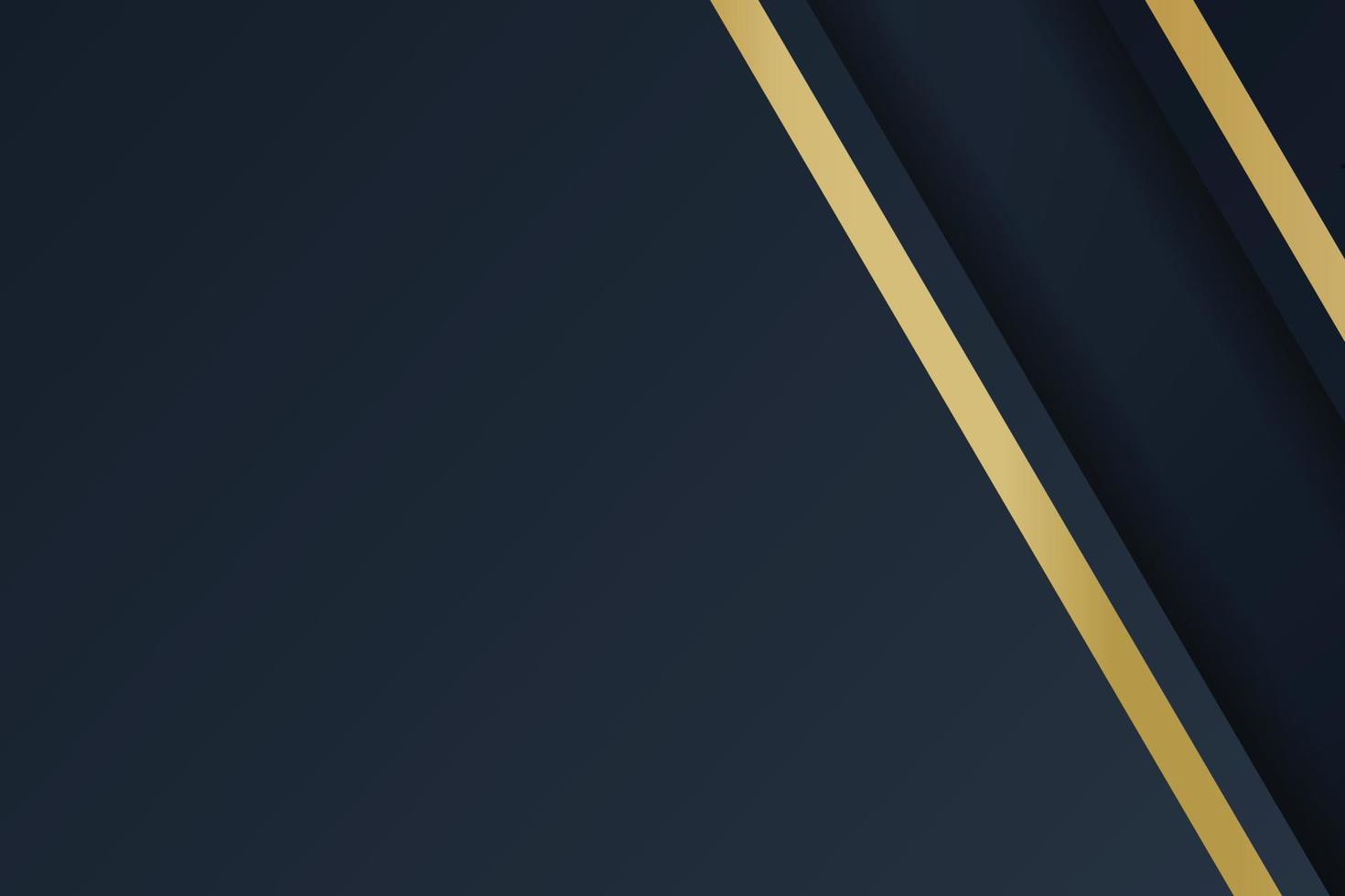 diseño de banner dorado con estilo minimalista moderno lujo dorado vector