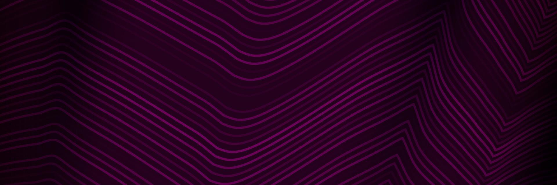 banner Wave Lines Pattern an Abstract Stripe Background, Vector