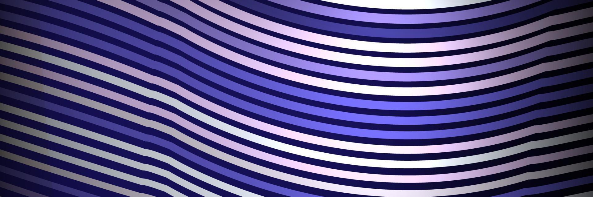 banner Wave Lines Pattern an Abstract Stripe Background, Vector