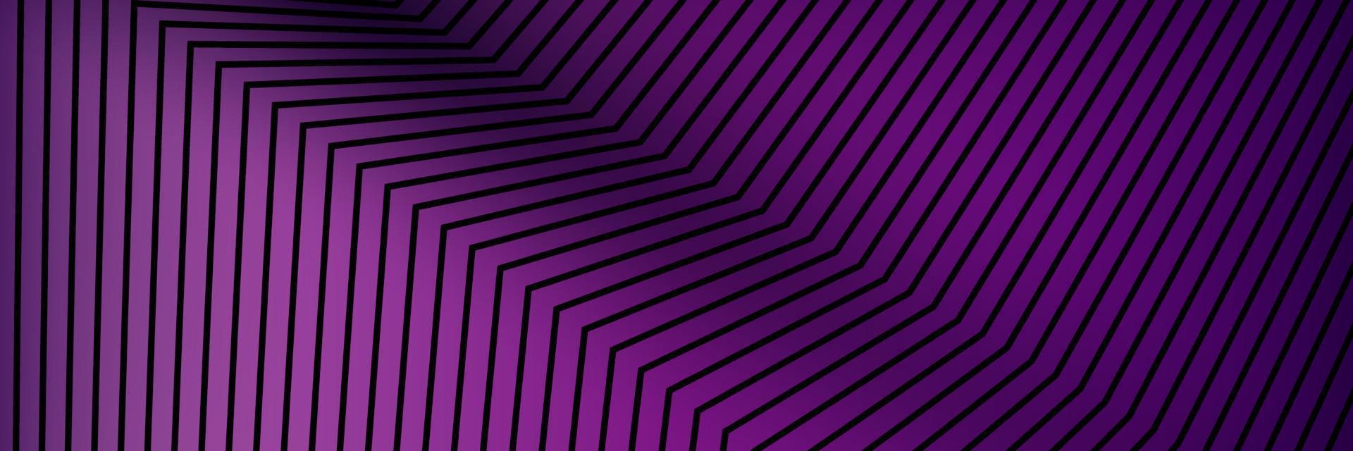 banner Wave Lines Pattern an Abstract Stripe Background, Vector