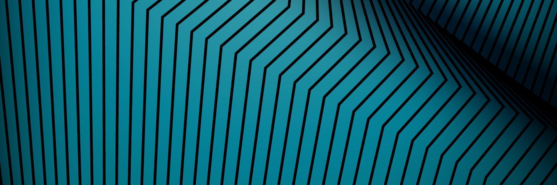 banner Wave Lines Pattern an Abstract Stripe Background, Vector