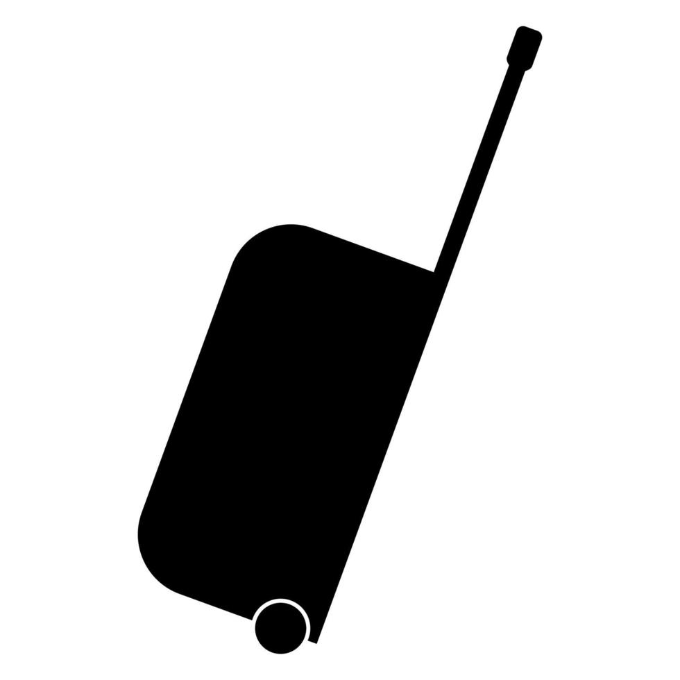 Stcase for travel icon black color vector illustration image flat style