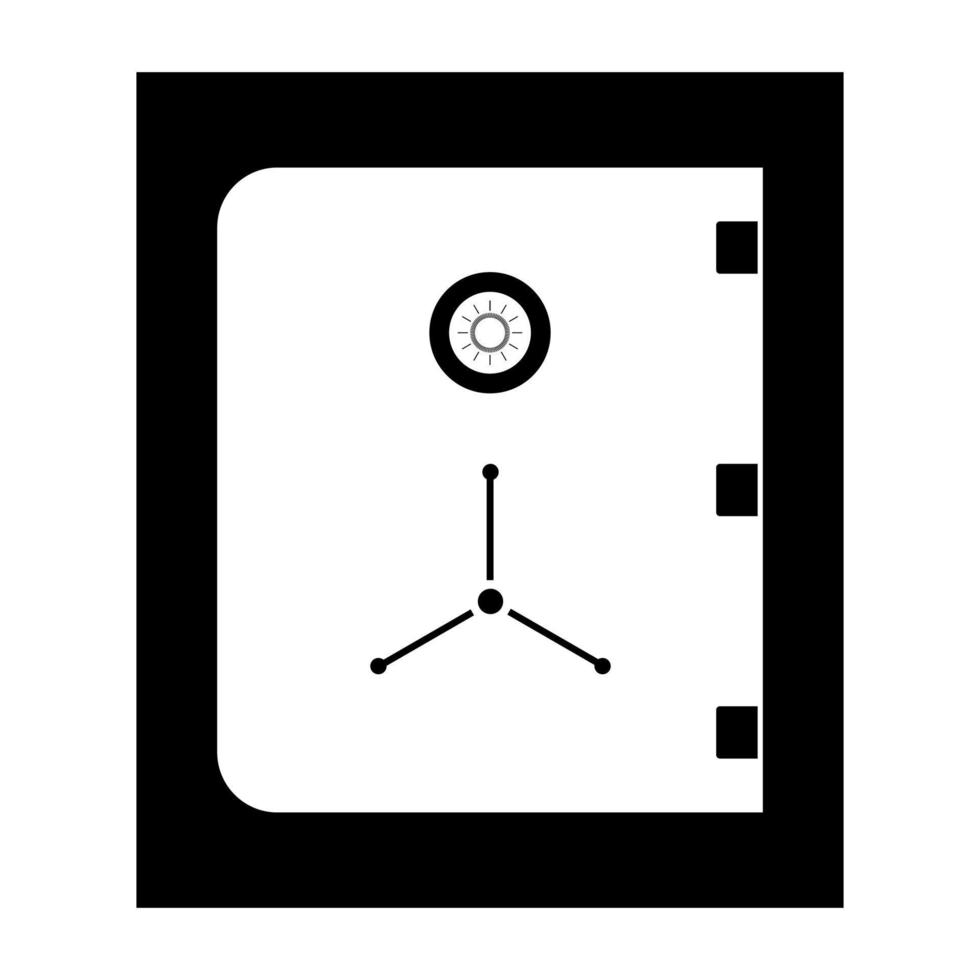 Safe black color vector