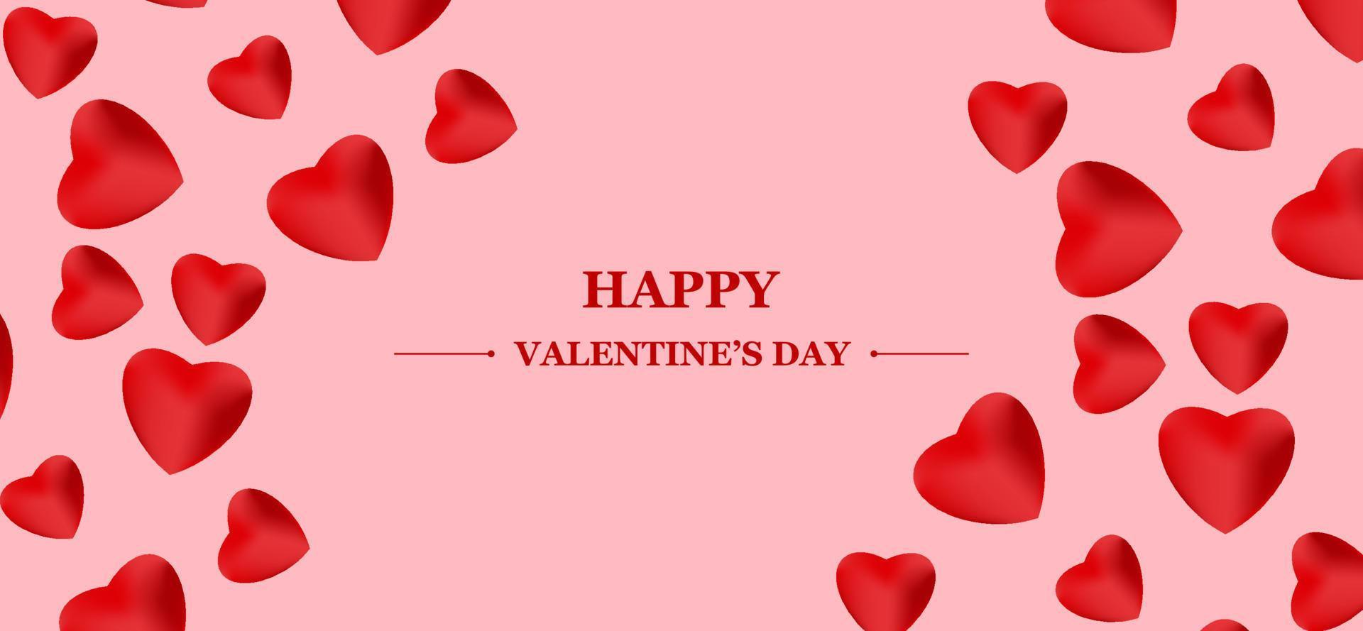 Happy Valentines Day Background vector