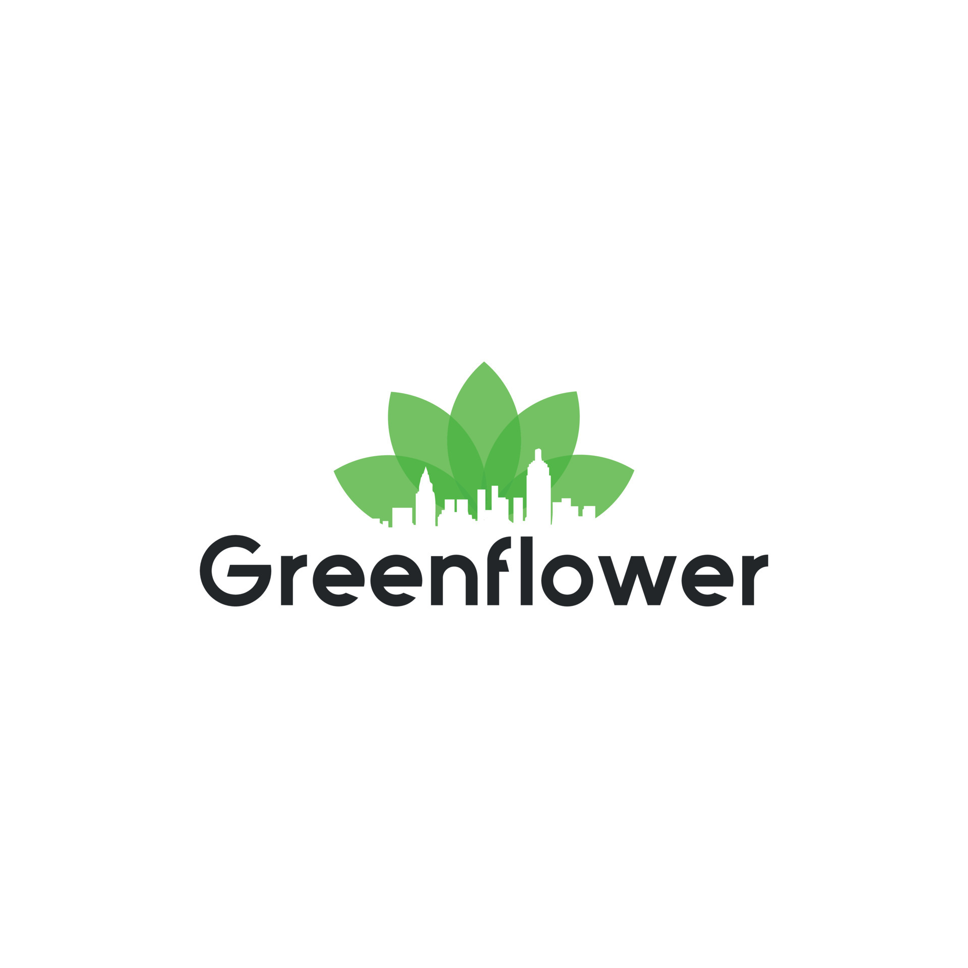 Green flower Logo Design Template 5216835 Vector Art at Vecteezy
