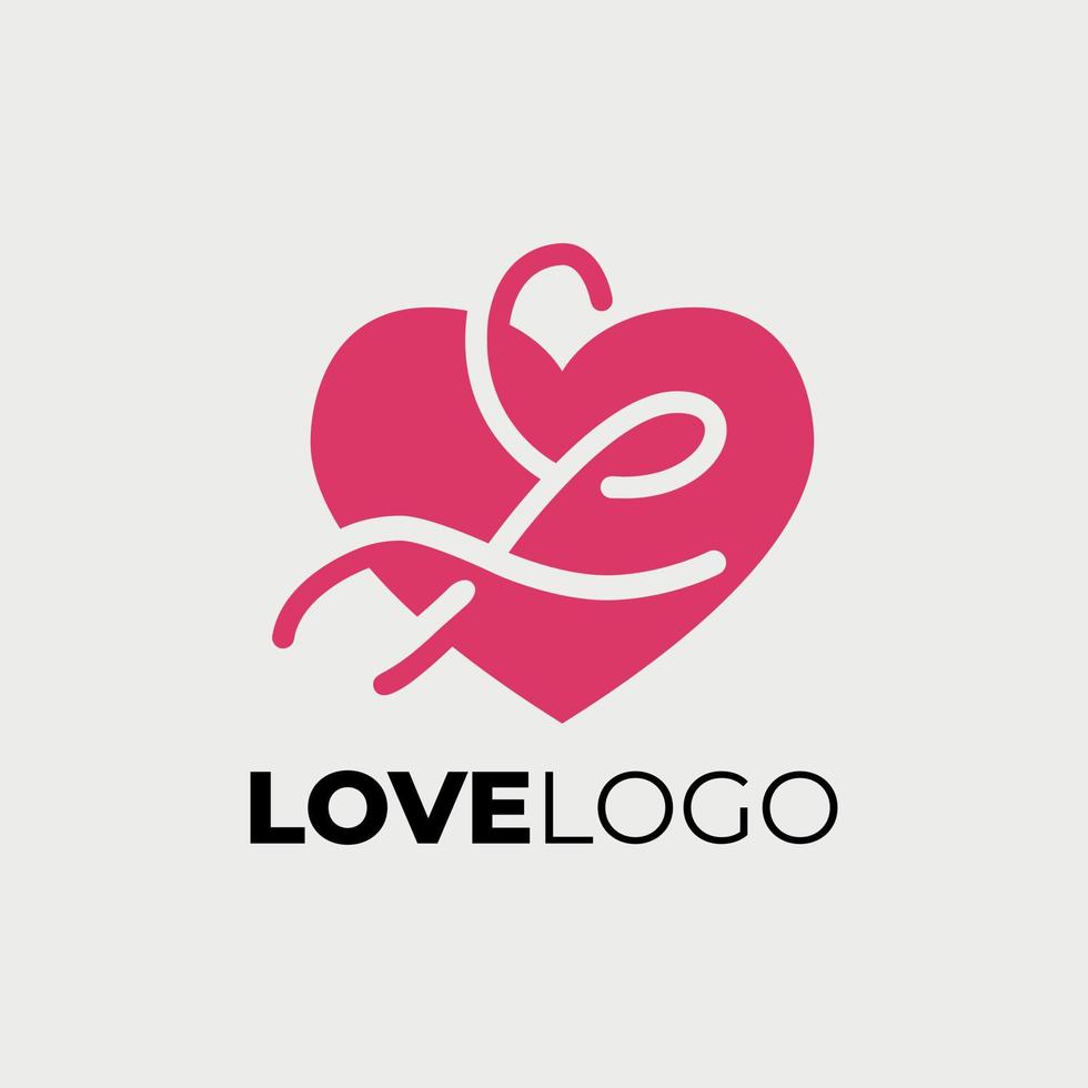 Love Logo Design Template vector