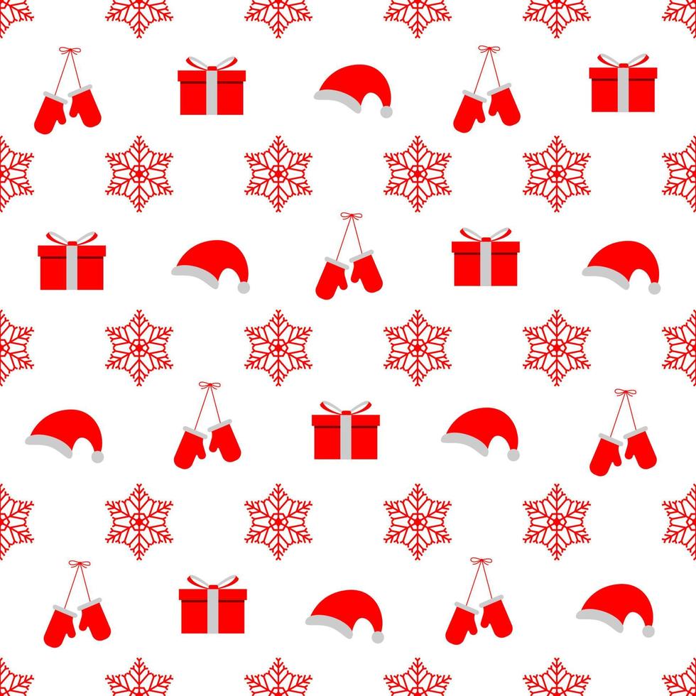 Seamless pattern background design Christmas concept vector