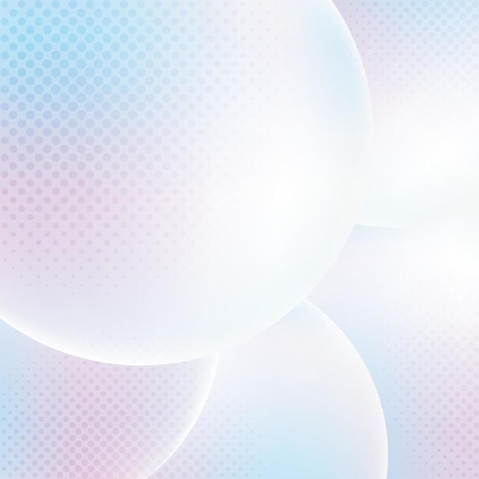 patrón de burbuja de color degradado suave abstracto con fondo de diseño de semitonos. ilustración vectorial eps10 vector