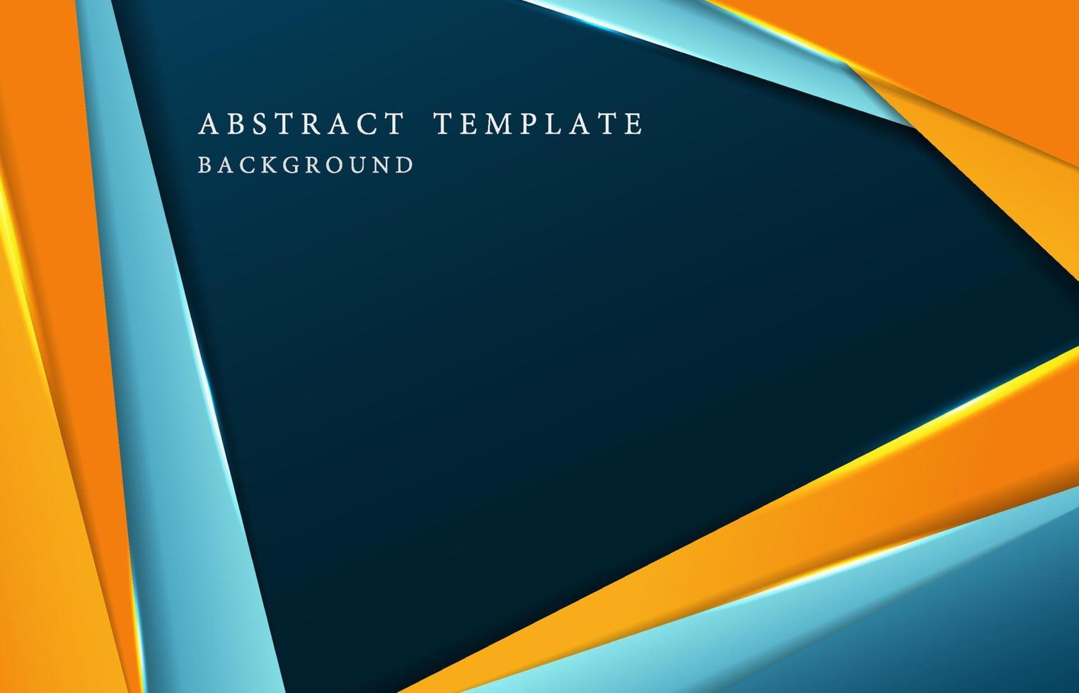 Abstract colors template design of paper cut style. Overlapping for ad, print, background. Illustration vector