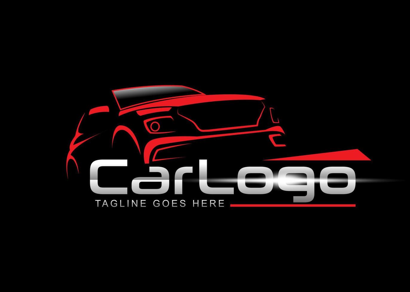 SUV car logo design template. Fit for business related to automotive industry, community, club and others vector