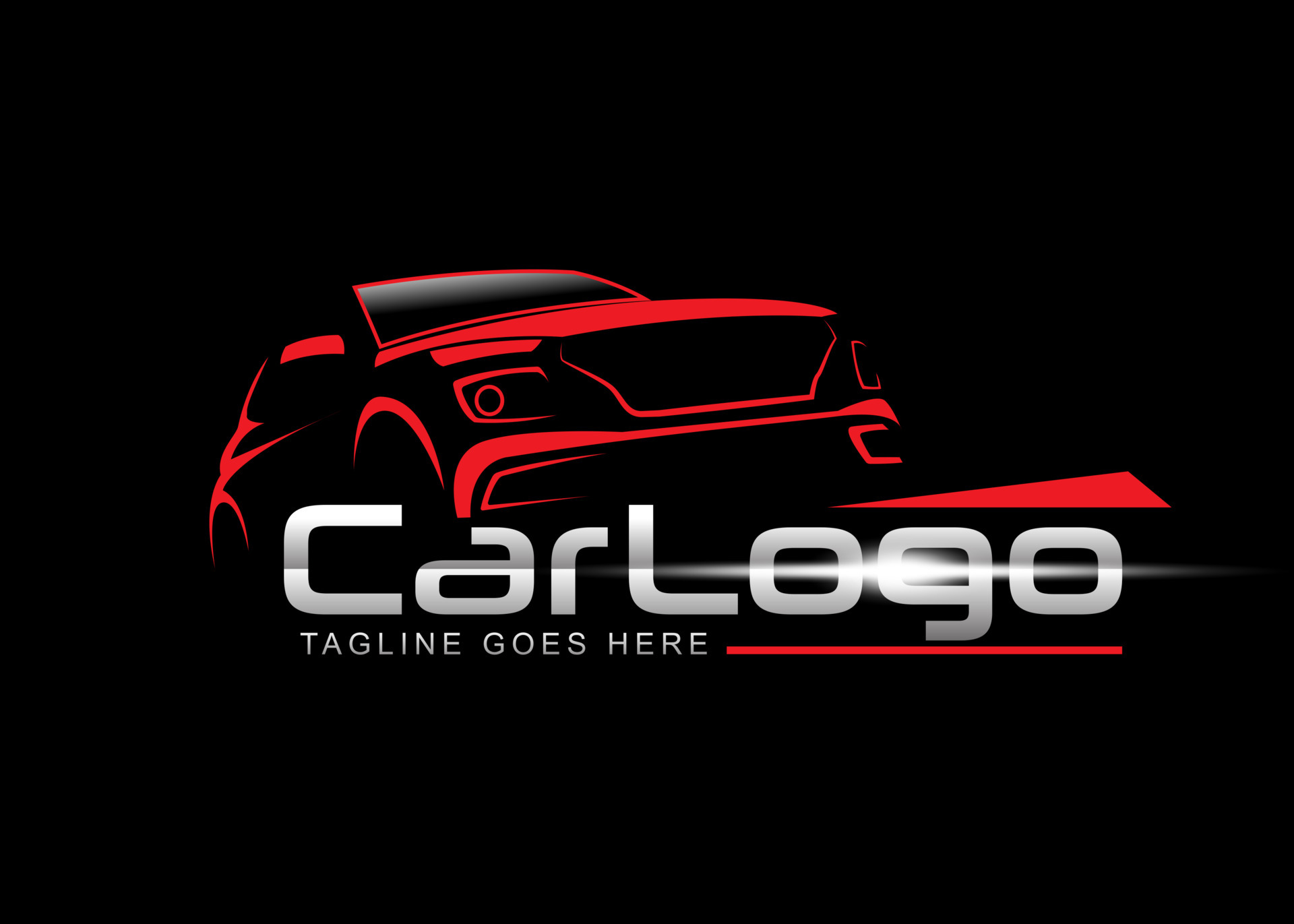 SUV car logo design template. Fit for business related to automotive