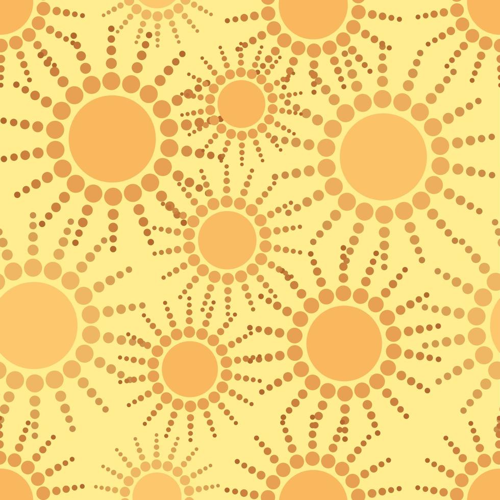 seamless sunny patten background , kids pattern vector