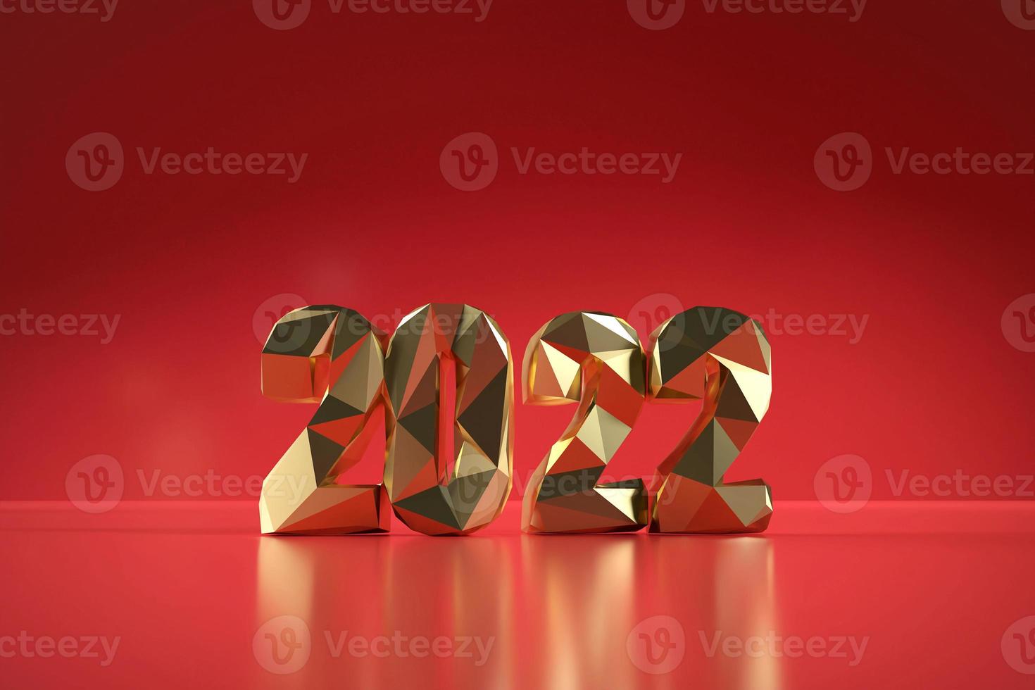 2022 typhographic low polygon style 3d background rendering photo