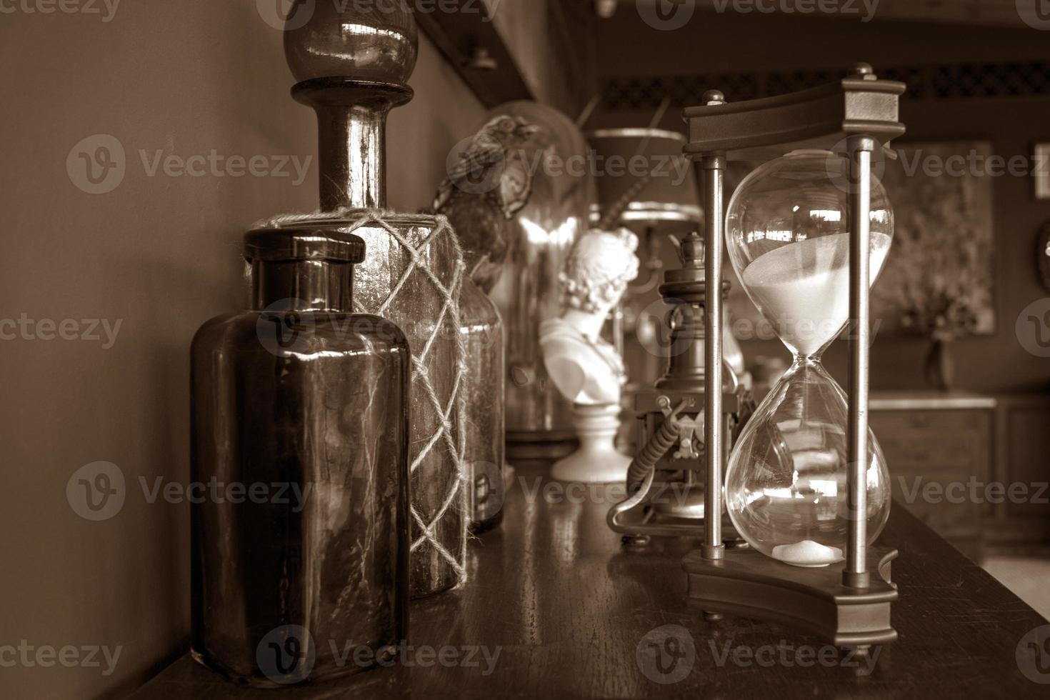 apothecary vintage background photo