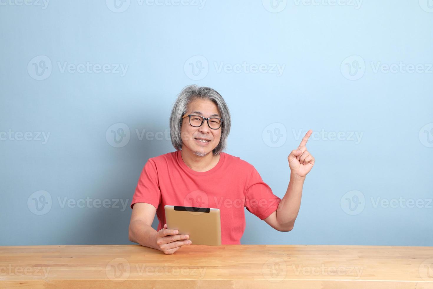 Colorful Asian Man photo