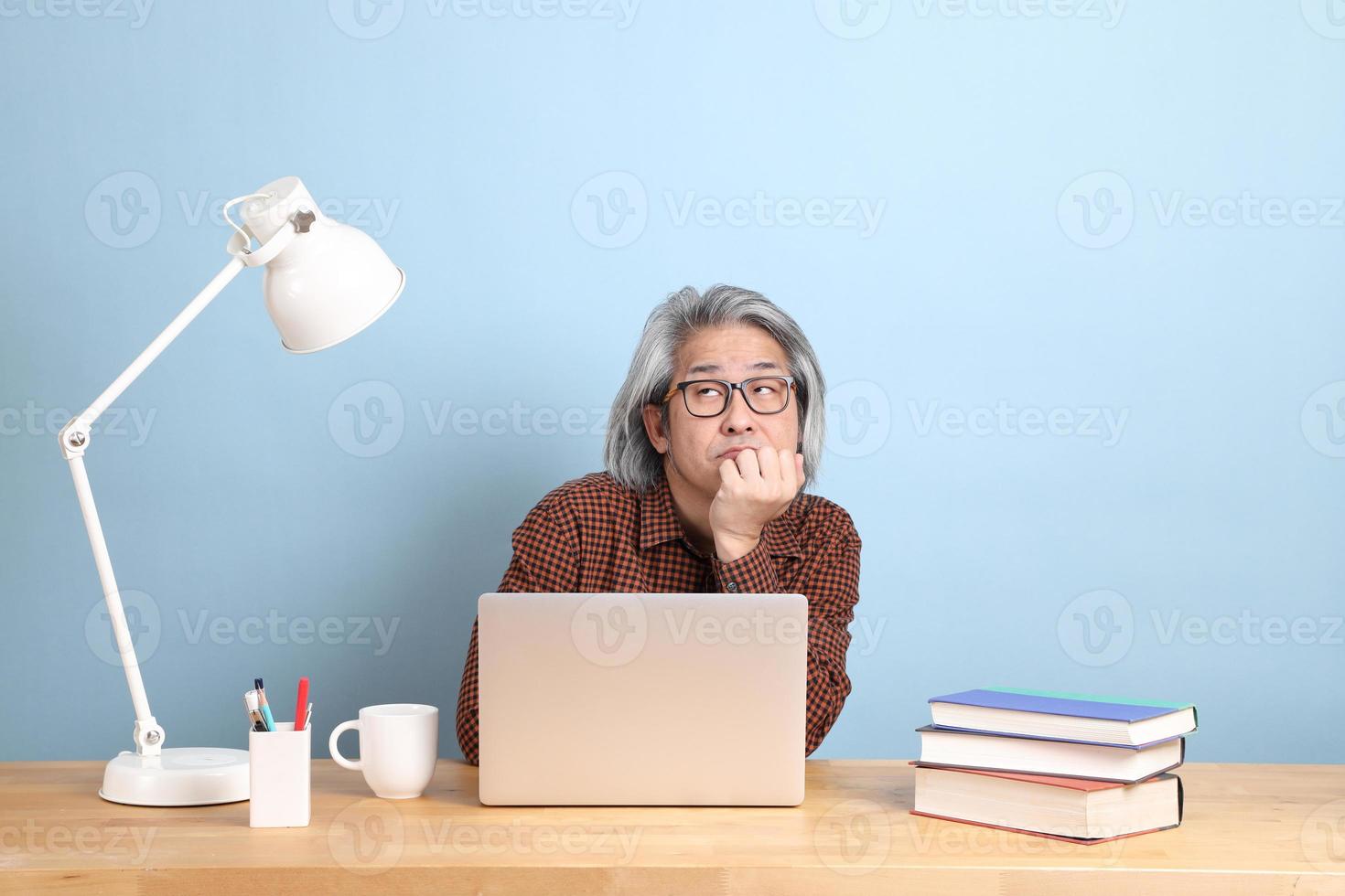 Man with Laptop photo
