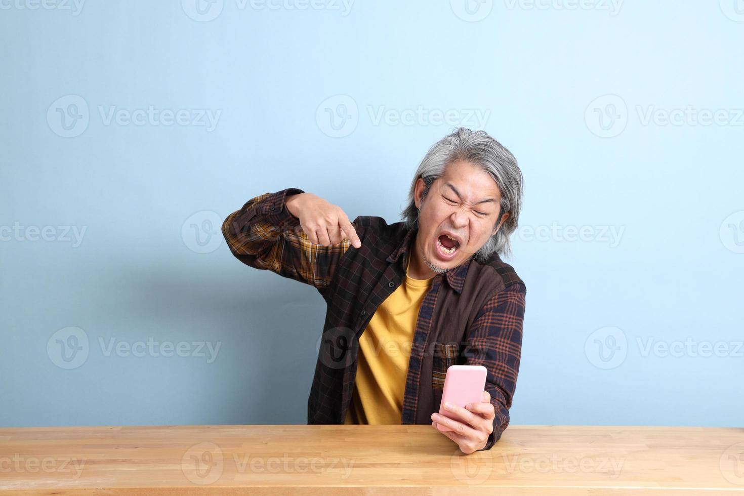 Man with Smart Phone photo