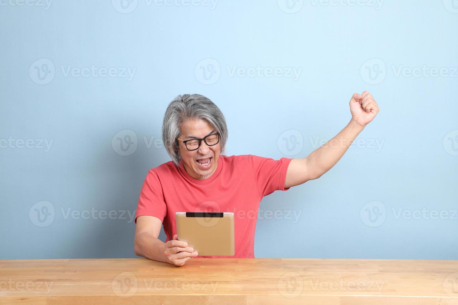 Colorful Asian Man photo
