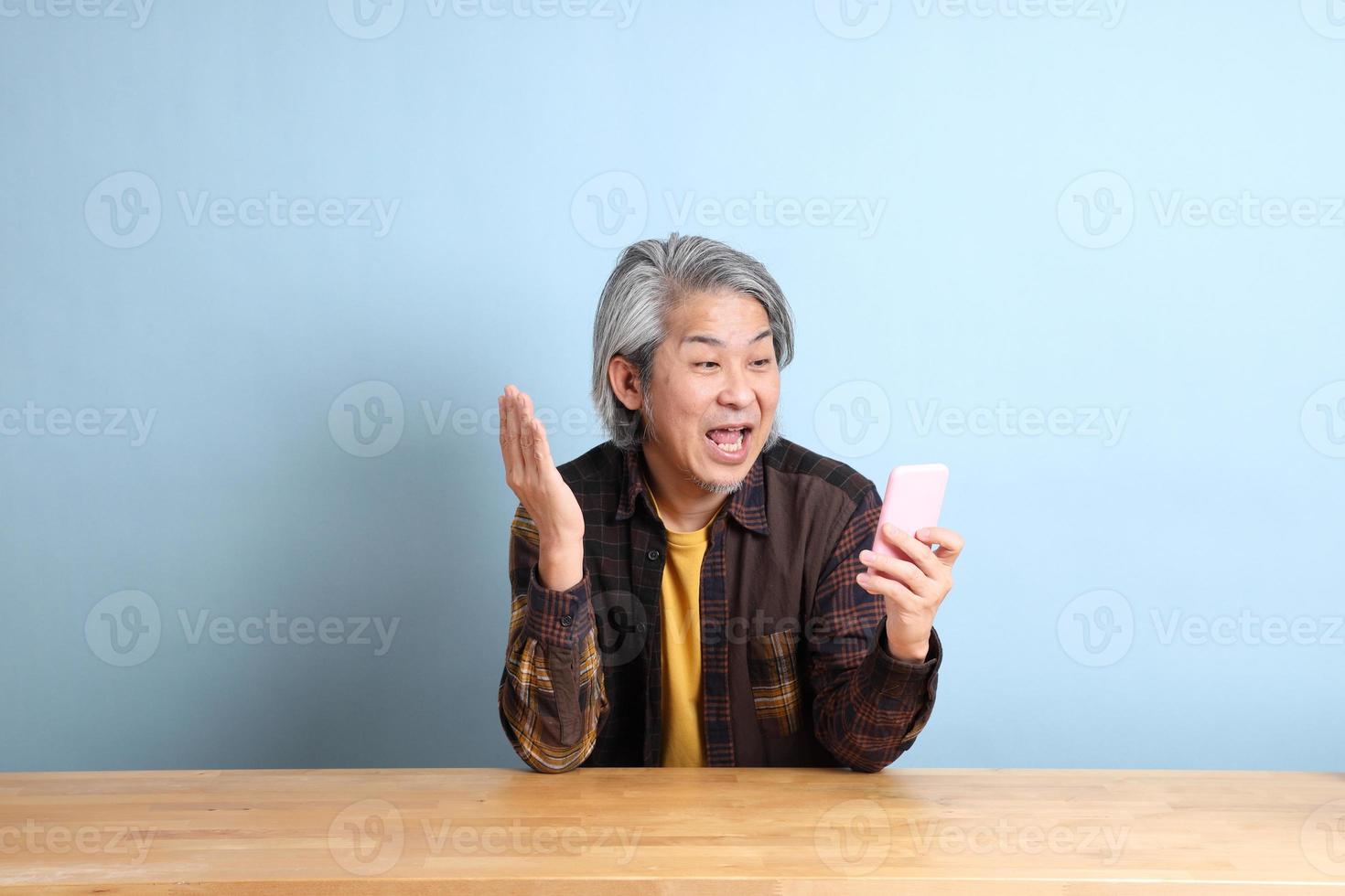 Man with Smart Phone photo