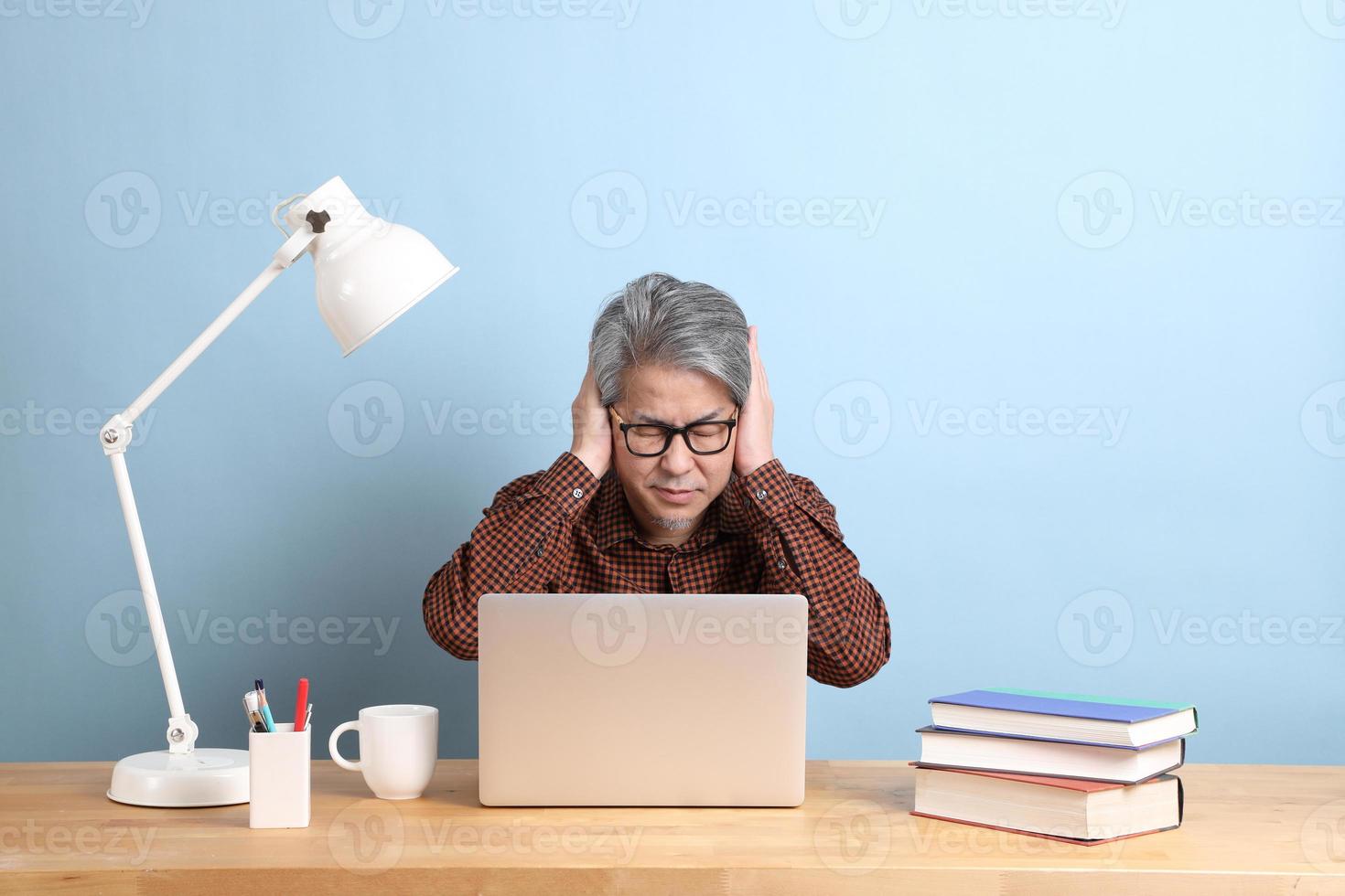 Man with Laptop photo