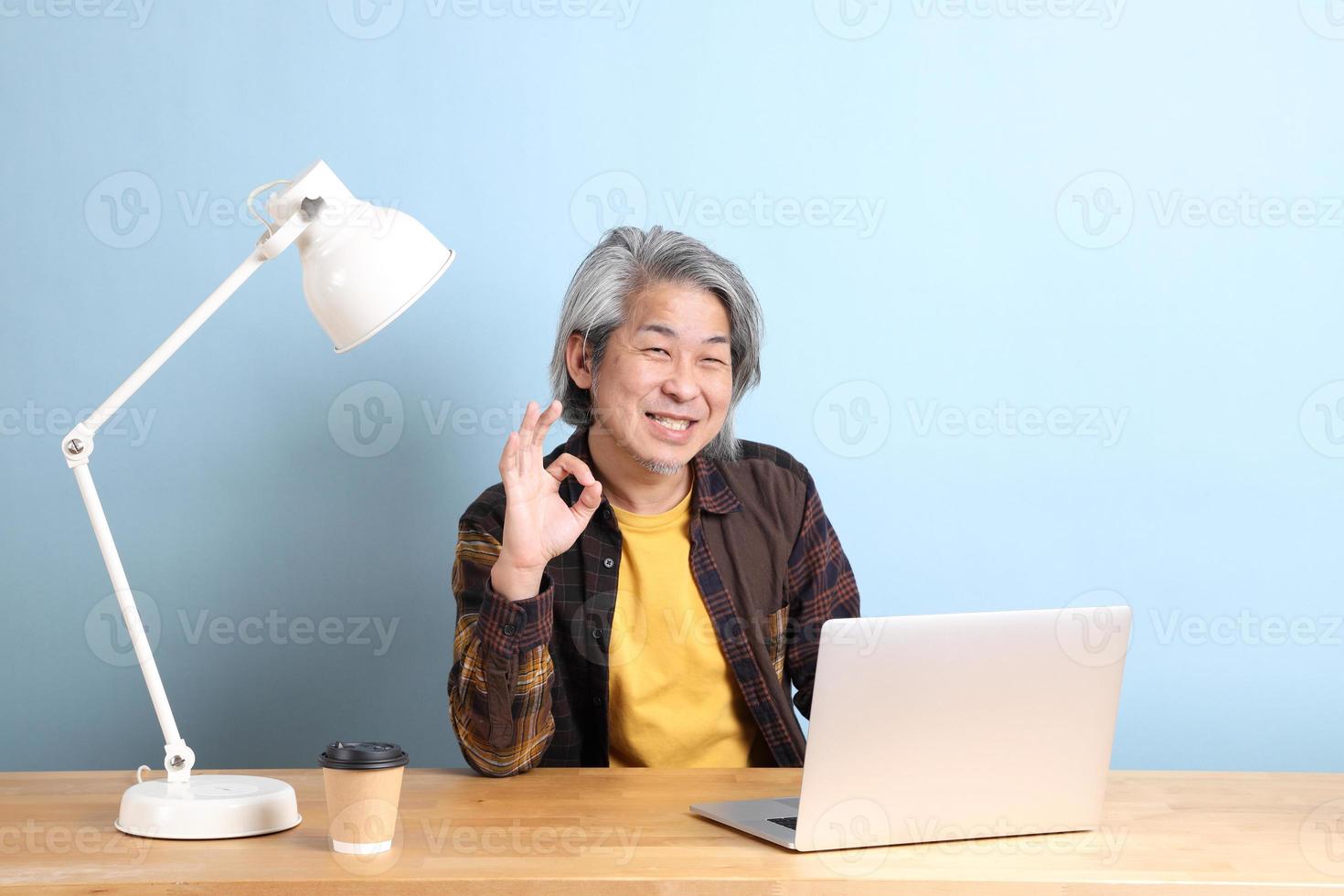 en el lugar de trabajo foto